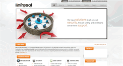 Desktop Screenshot of iinfrasolservices.com